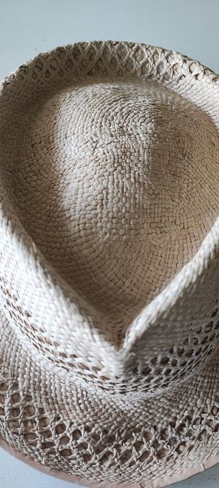 Cappello Paglia Panama Beige