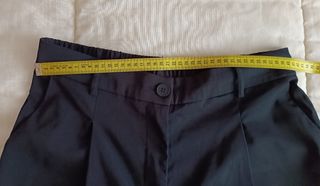 Pantalón pinzas negro XL nuevo
