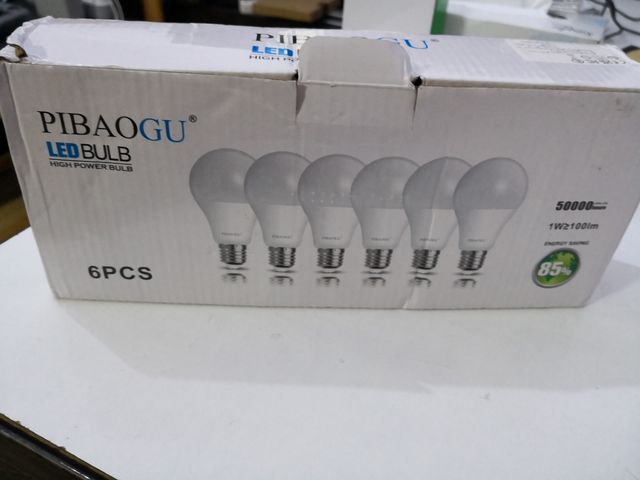 6 Bombillas LED PIBAOGU 12W E14