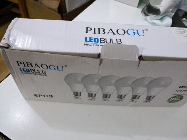 6 Bombillas LED PIBAOGU 12W E14