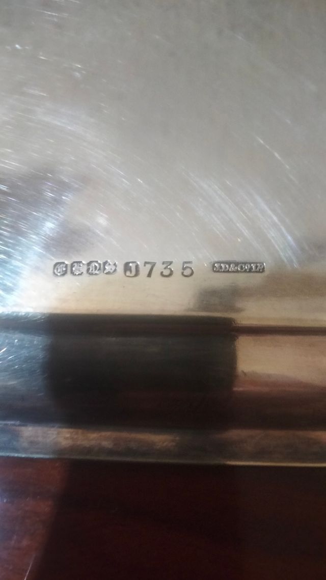 MAESTOSA SCRIVANIA A DOPPIO CALAMAIO IN CRISTALLO ARGENTATO