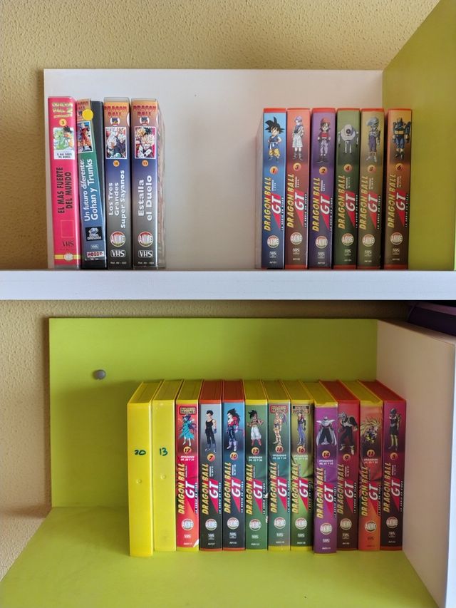 VHS de dragón ball GT y z en excelente estado

Se 