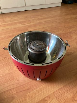 LotusGrill roja sin humo