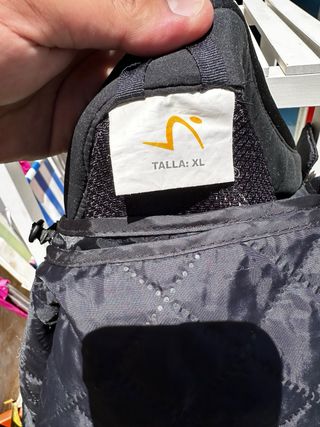 Chaqueta moto LUA negra - Talla XL