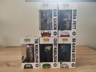 5 Funko Pop Star Wars Mandalorian