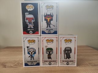 5 Funko Pop Star Wars Mandalorian
