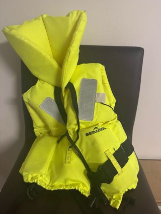 Chaleco Salvavidas SEAZOO Amarillo