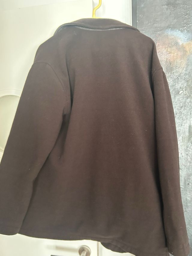 Chaquetón Purificación García marrón