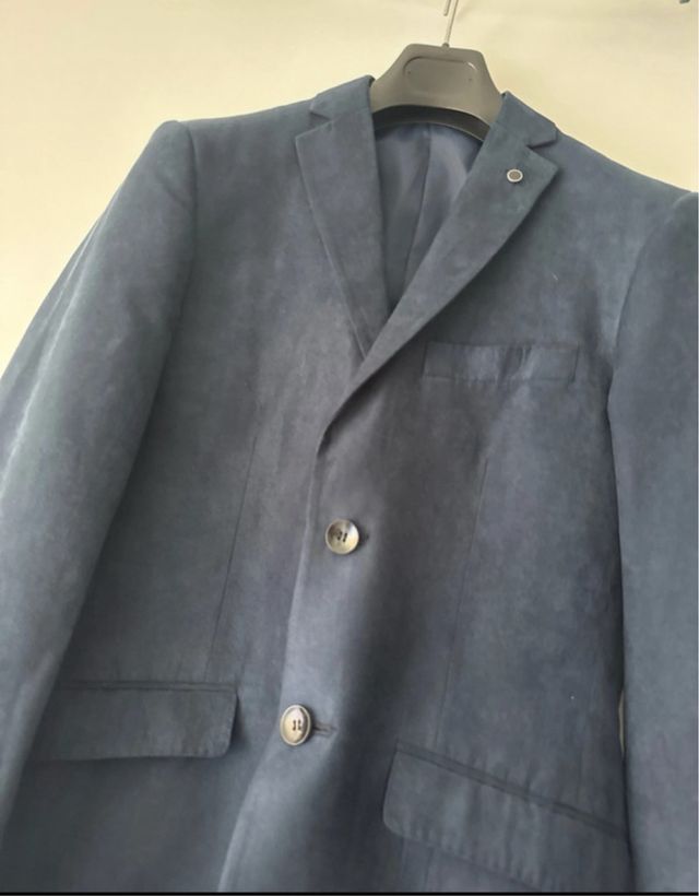 Blazer JVZ azul hombre