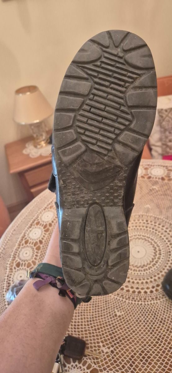 Botas moto piel alpinestar y cubrebotas