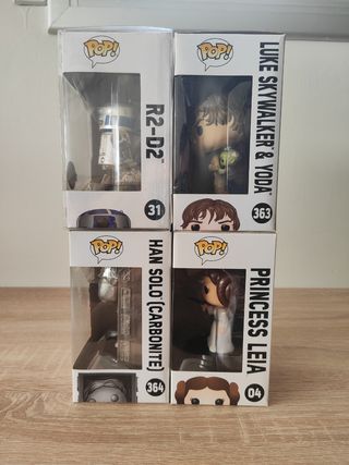 4 Funko Pop! Star Wars
