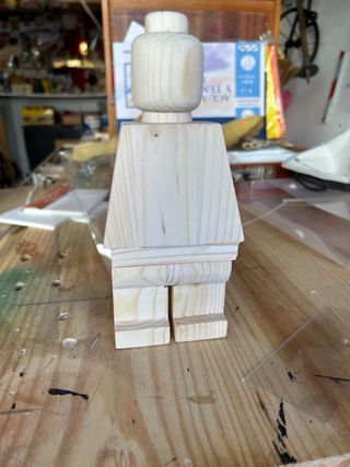Figura LEGO madera - X-Large