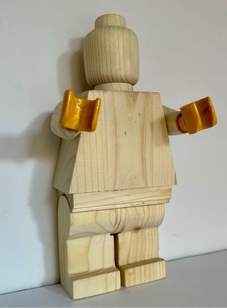 Figura LEGO madera - X-Large