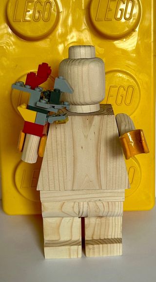 Figura LEGO madera - X-Large