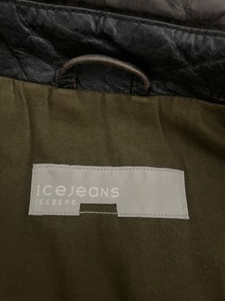 Giubbotto Iceberg pelle vintage