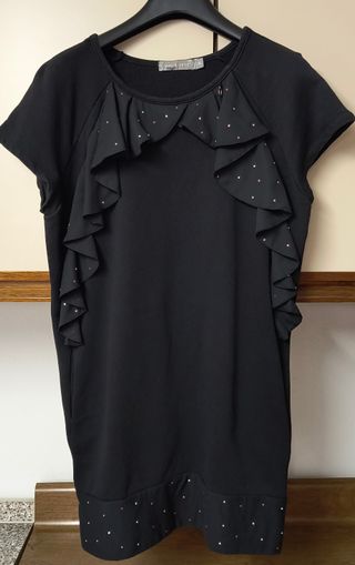 Vestito donna, cotone garzato, leggero, tag. L/XL