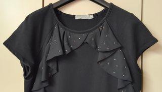 Vestito donna, cotone garzato, leggero, tag. L/XL