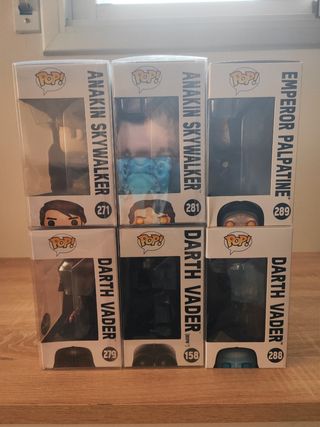 6 Funko Pop Star Wars