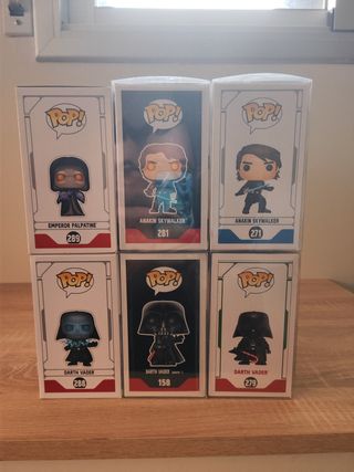 6 Funko Pop Star Wars