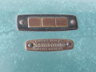 Maleta Vintage Samsonite Verde