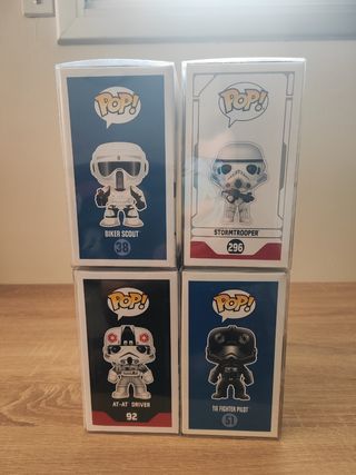 2 Funko Pop Star Wars Exclusivos
