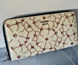 Monedero Guess - Beige con Flores