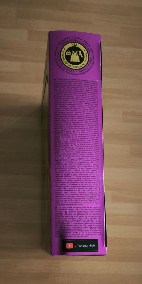 Bambola Rainbow High Junior High Kia Hart