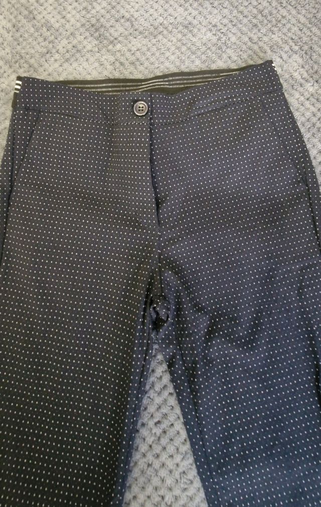 Pantalón lunares - Azul marino