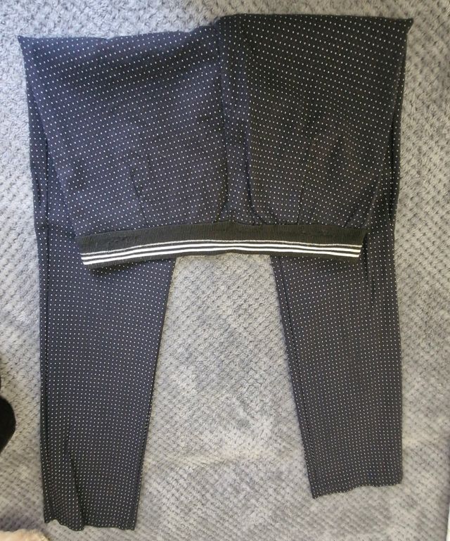 Pantalón lunares - Azul marino