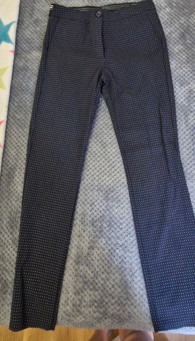 Pantalón lunares - Azul marino