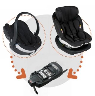 Silla coche Besafe i-Size modular grupo 0/1. Isofi