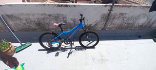 Bicicleta montaña 24" verde