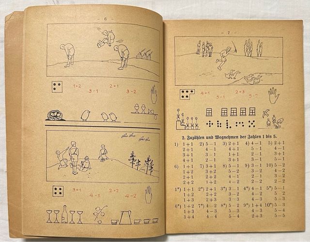 1939, III Reich, cartilla escolar infantil.