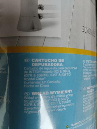 3 Filtros  de Intex A