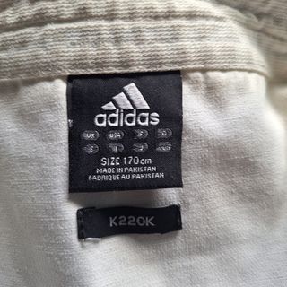 Karate Gi Adidas blanco, talla 170cms