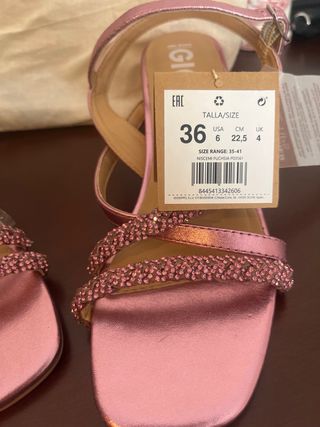Sandalias GIOS EPPO Rosa Talla 36