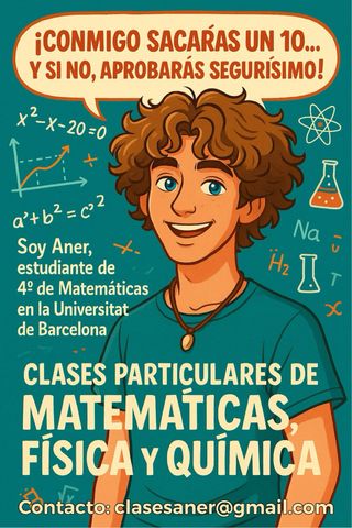 Profesor Clases Particulares Matemáticas Barcelona