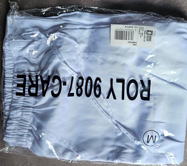 Pantalón blanco Roly 6087-CARE talla M