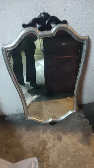 Varios Espejos dorados antiguos , plateados