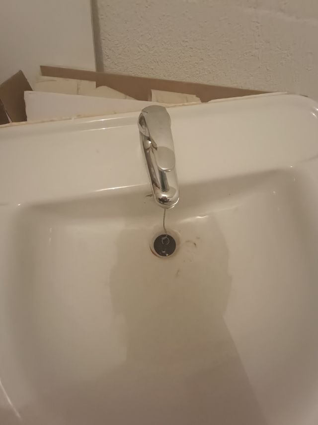 Lavabo porcelana blanco