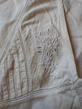 Camisa blanca vintage India