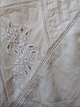Camisa blanca vintage India