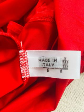 Babydoll rojo La Perla - Talla IT 3