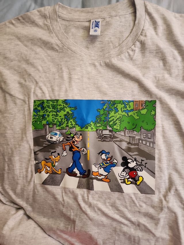 Camiseta Abbey Road Disney XXL