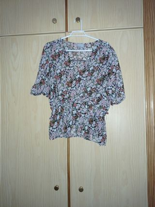 Camisa mujer Zara lunares