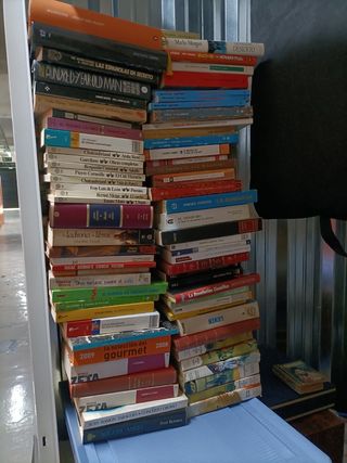 Lote Más de 500 libros, Novela, literatura(0'32€)