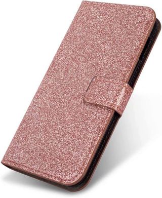 Funda Libro Galaxy A50 Purpurina Rosa