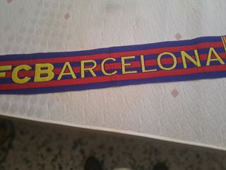 Bufanda FC Barcelona - Azul y Roja de lana