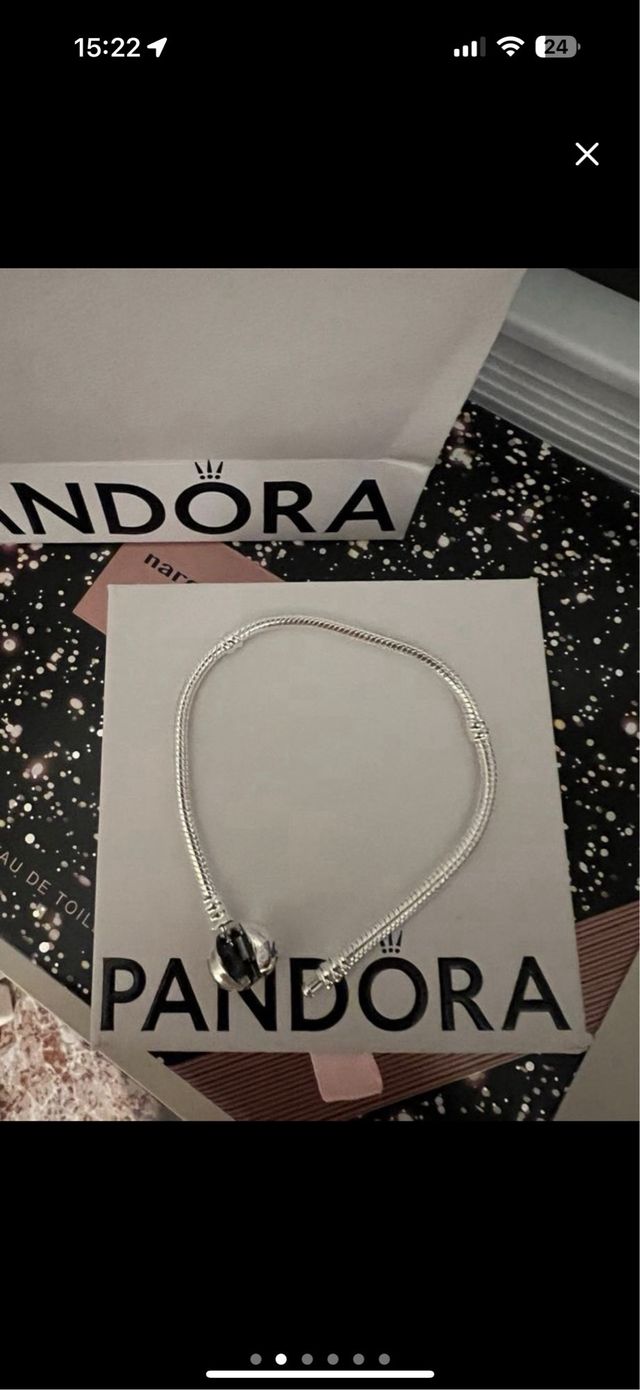 Pulsera Pandora Plata Original