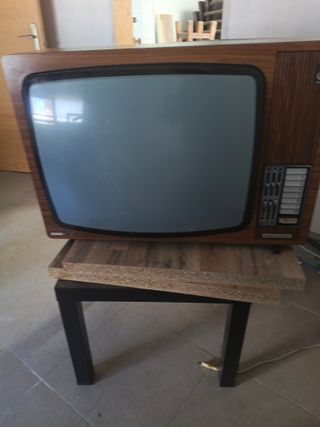 Televisión vintage en perfectas condiciones